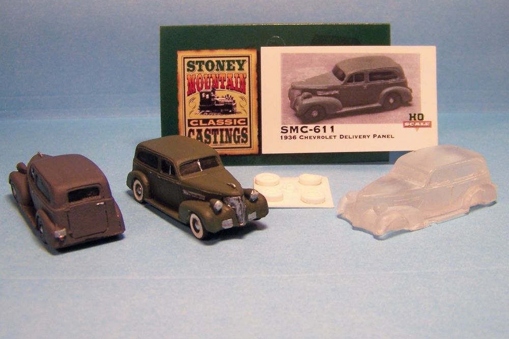 Stoney Mountain SMC-611 HO Chevrolet Delivery Panel 1936 Resin Kit