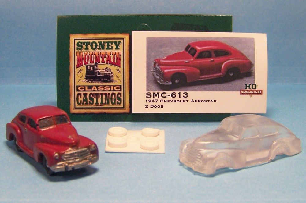 Stoney Mountain SMC-613 HO Chevrolet Aerostar 2 Door 1947 Resin Kit