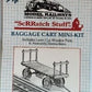 Model Railways 6001 HO Baggage Cart Mini Kit