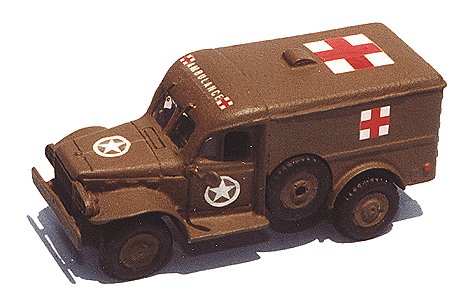 Heiser's Models 50 WC-54 Dodge Ambulance Resin Building Kit
