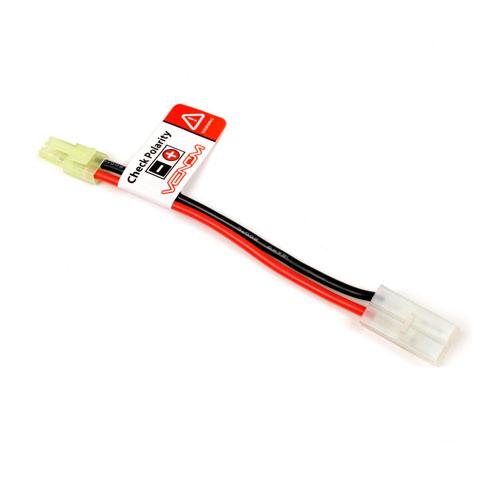 Venom Racing 1698 Tamiya to Mini-Tamiya Male Reversed for Airsoft Battery
