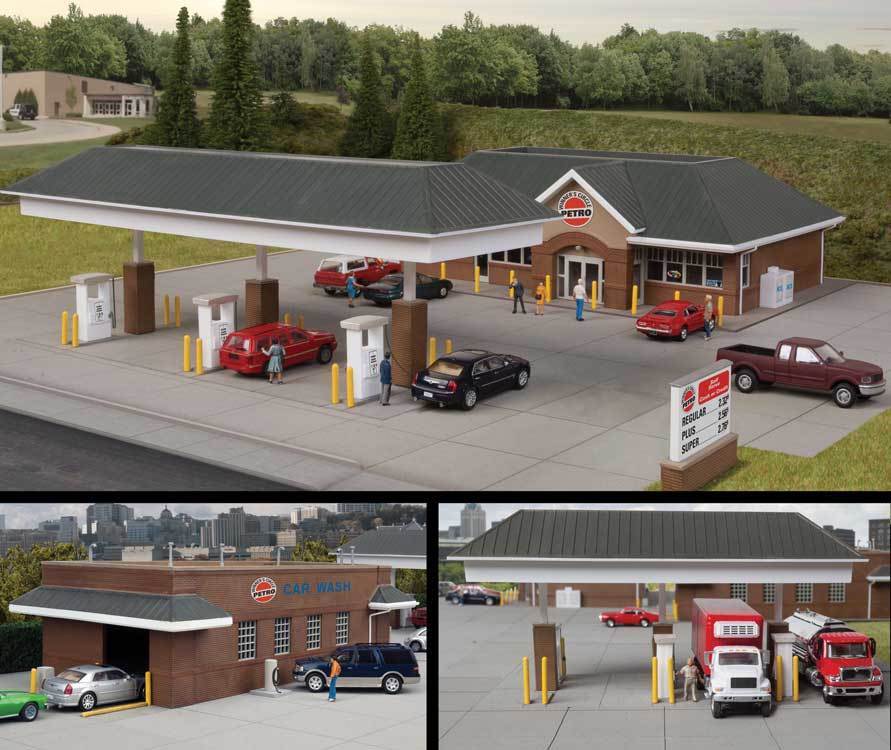 Walthers 933-3538 HO Modern Travel Center Building Kit