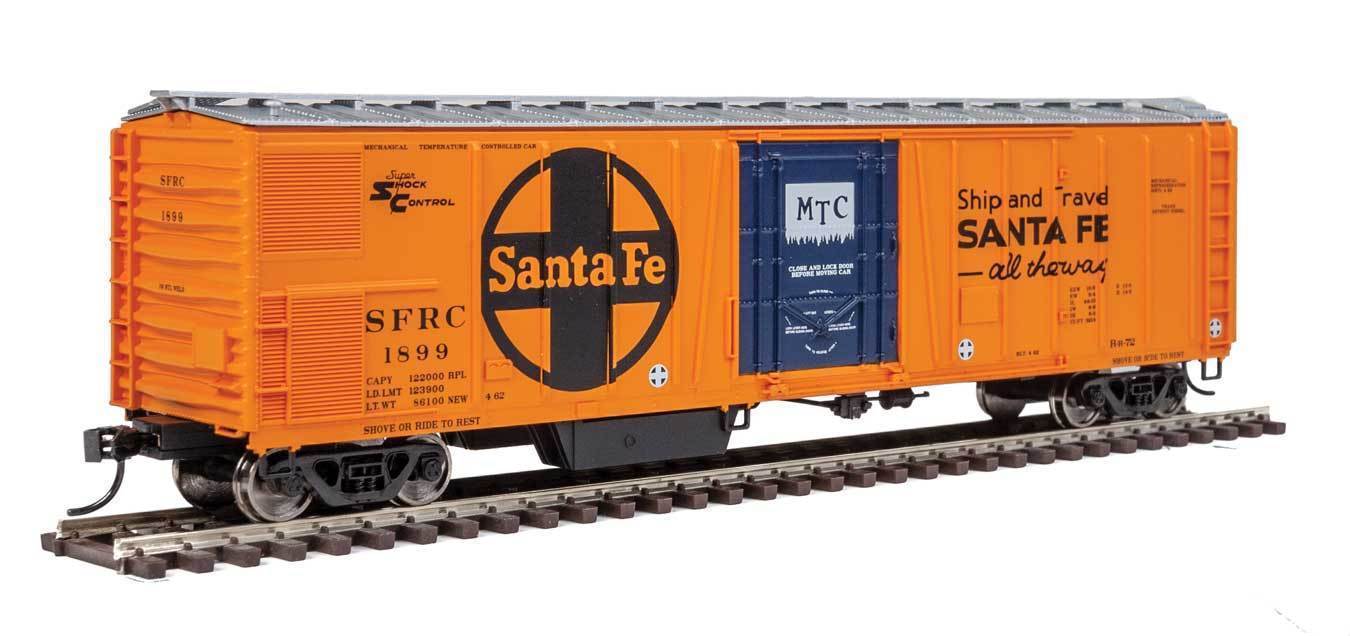 Walthers 910-3752 HO Santa Fe 50' AAR Mechanical Refrigerator Car RTR #1899