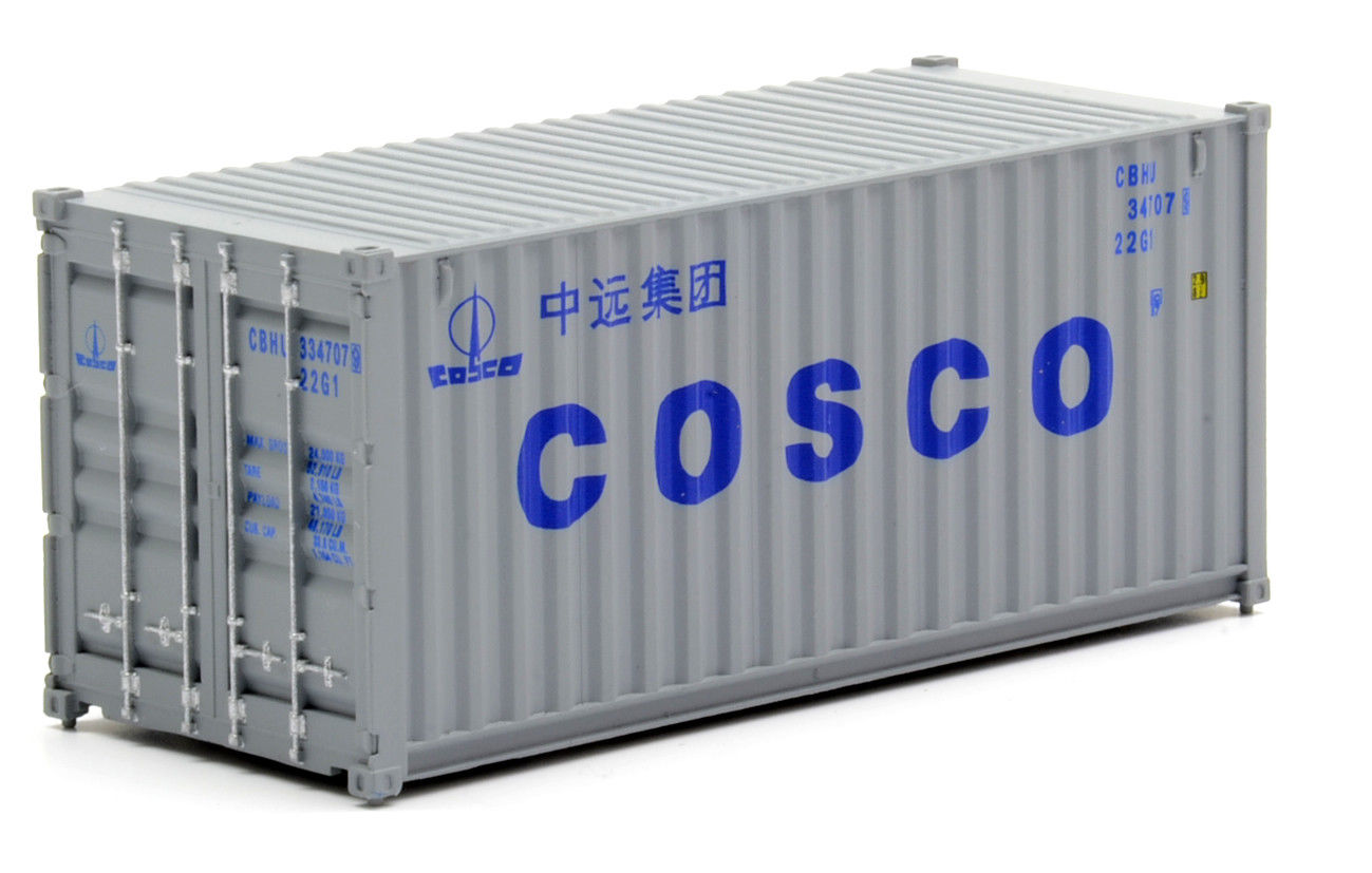 Walthers 949-8071 HO Cosco 20' Corrugated Container