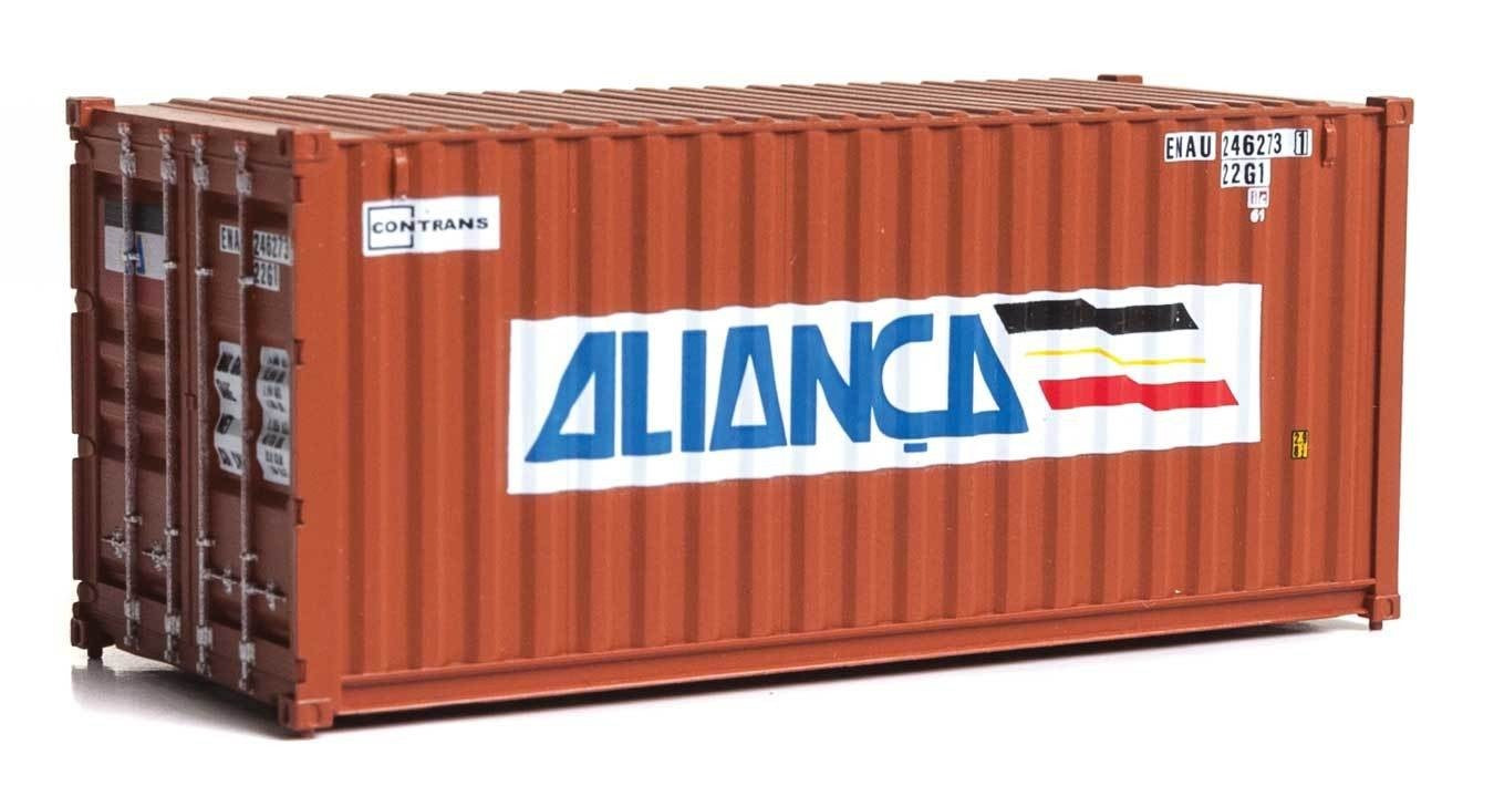 Walthers 949-8069 HO Alianca 20' Corrugated Container