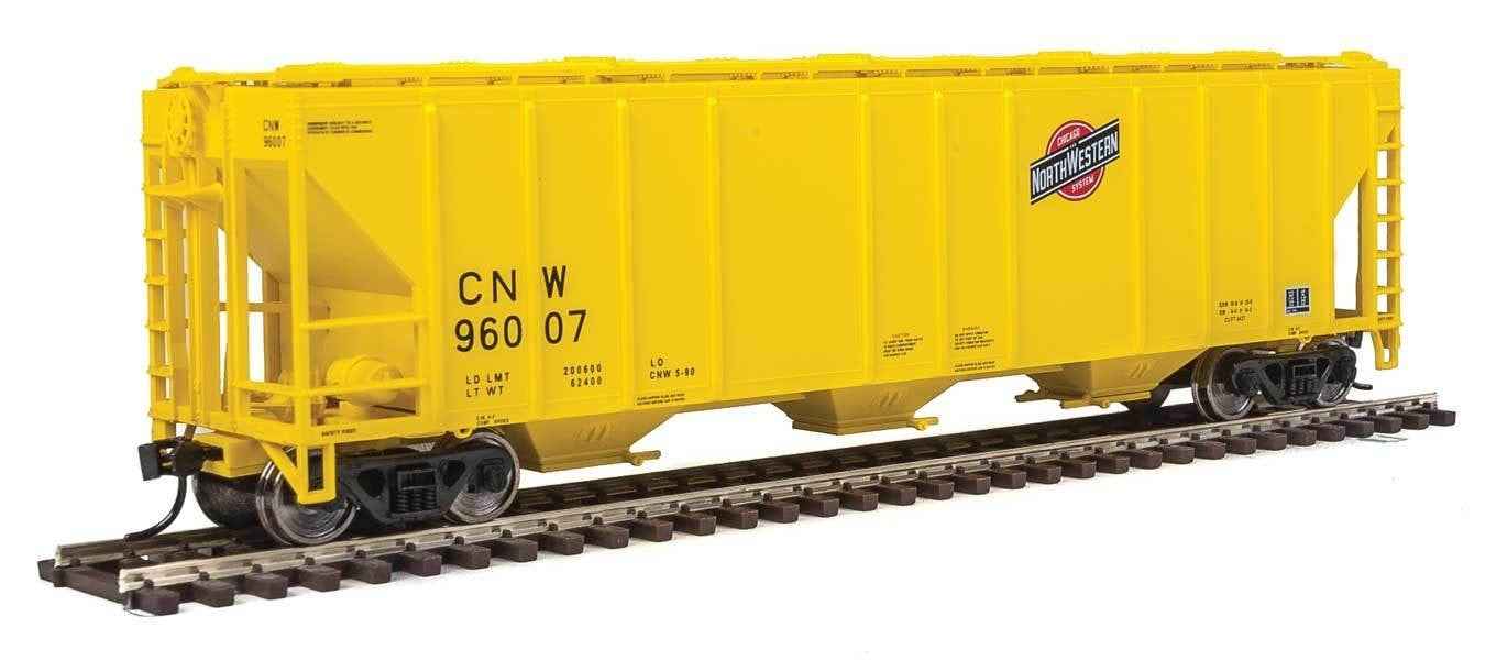 Walthers 910-7256 HO CNW 54' Pullman-Standard 4427 CD Covered Hopper #96007