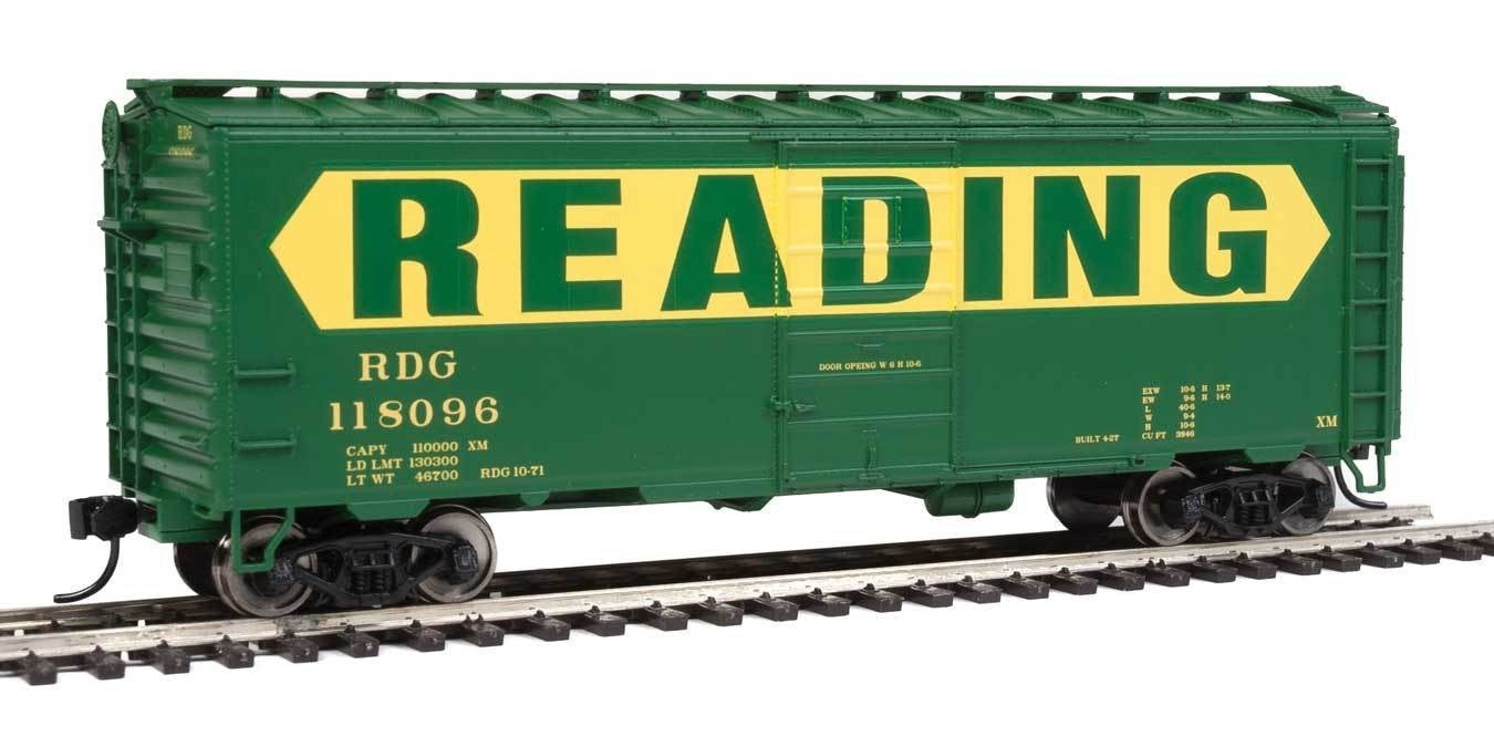 Walthers 910-2392 HO Reading 40' PS-1 Boxcar RTR #118096