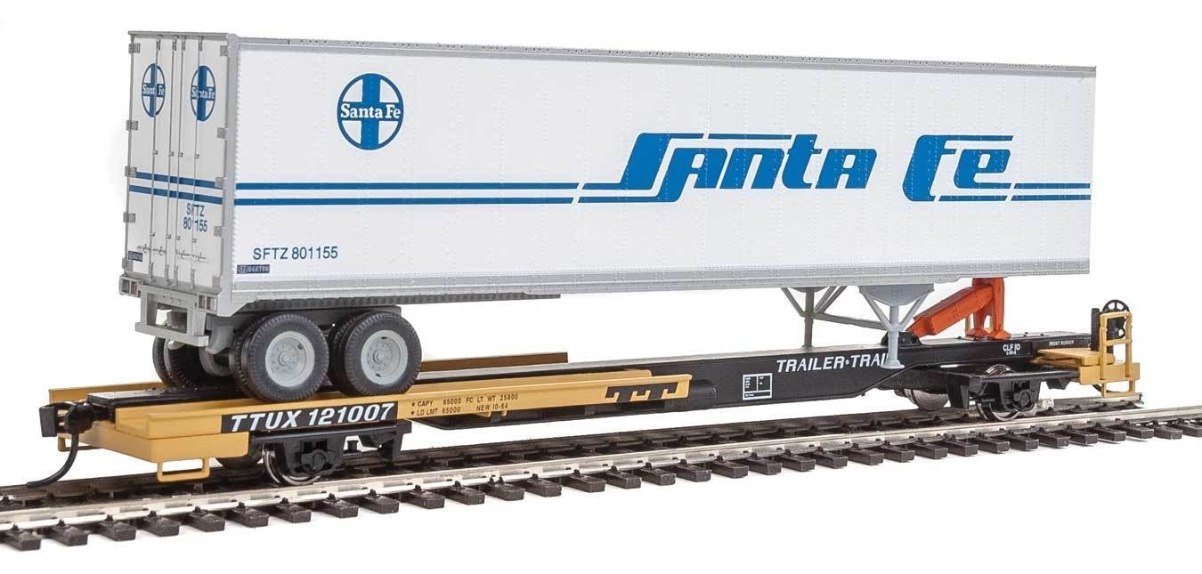 Walthers 910-5018 HO TTUX 50' Front Runner #121007 w/45' SF Trailer #801155