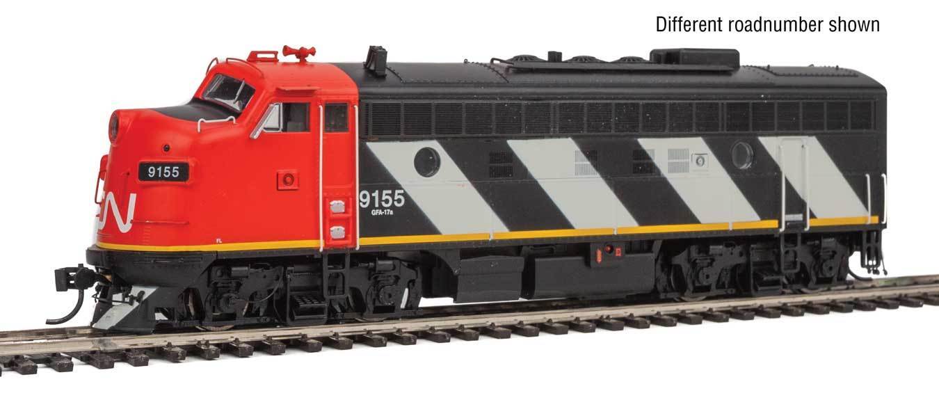 Walthers 920-40910 HO Canadian National EMD F7A Diesel Loco Sound/DCC #9168