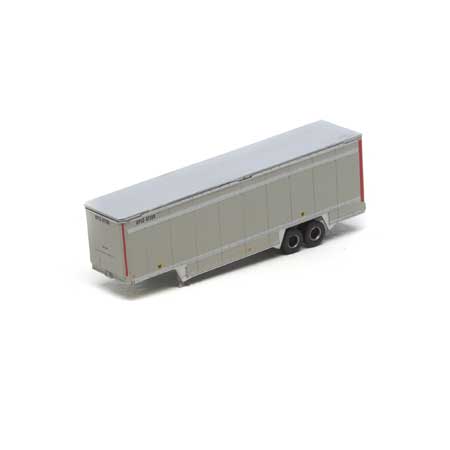 Athearn 6902 N UPS 40' Drop Sill Parcel Trailer,Red Stripes #1