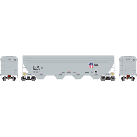 Roundhouse 15216 HO SSW/UP Logo ACF Centerflow Hopper #70449