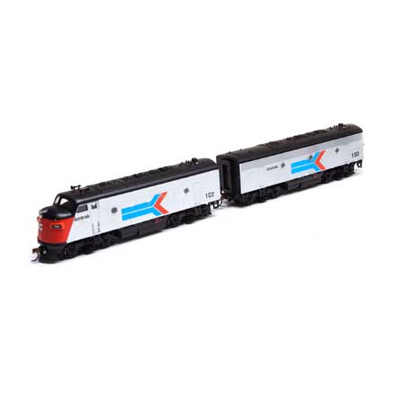 Roundhouse 82065 HO Amtrak F7A/B #102/#150