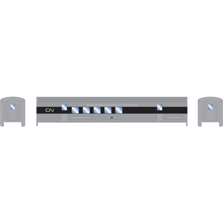 Roundhouse 84090 HO Canadian National Streamline RPO #382