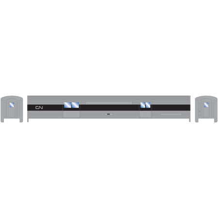 Roundhouse 84091 HO Canadian National Streamline Baggage #395