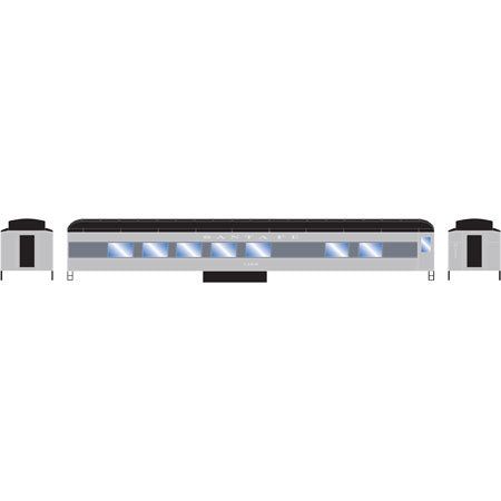 Roundhouse 86453 HO Santa Fe Heavyweight Diner #1468