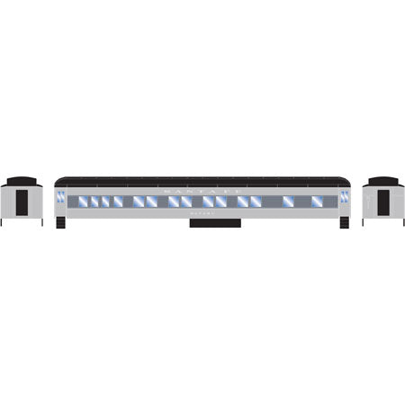 Roundhouse 86454 HO Santa Fe Havasu Heavyweight Pullman