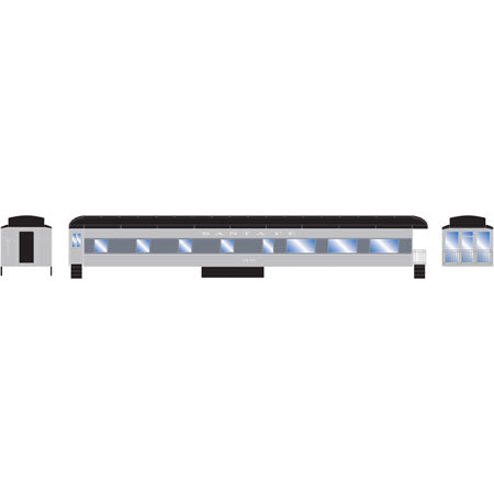 Roundhouse 86455 HO Santa Fe Heavyweight Observation #1535