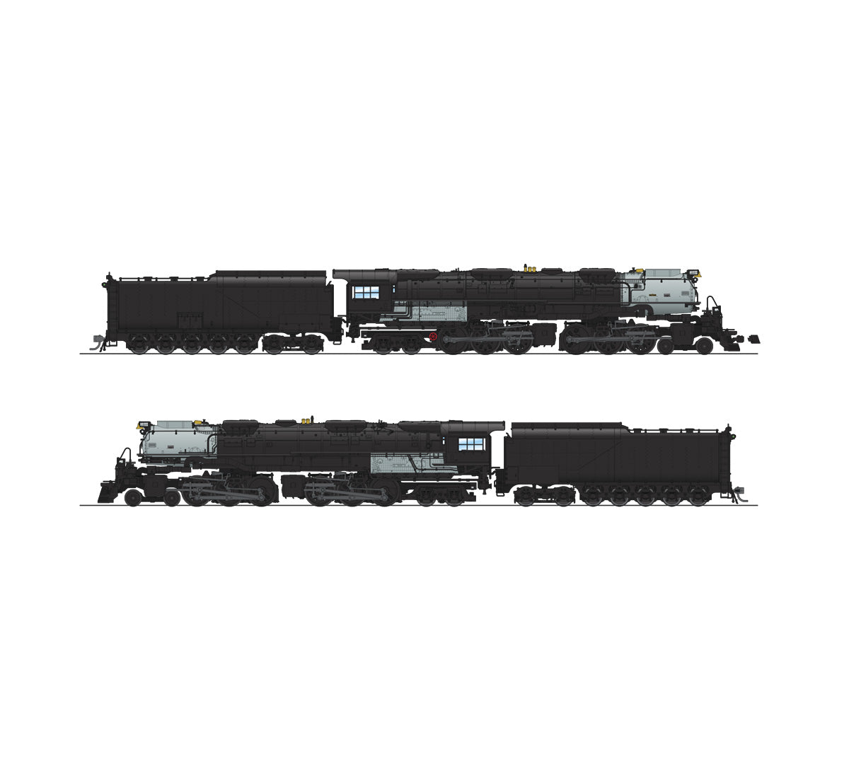 Broadway Limited 4988 HO Unlettered UP Challenger 4-6-6-4