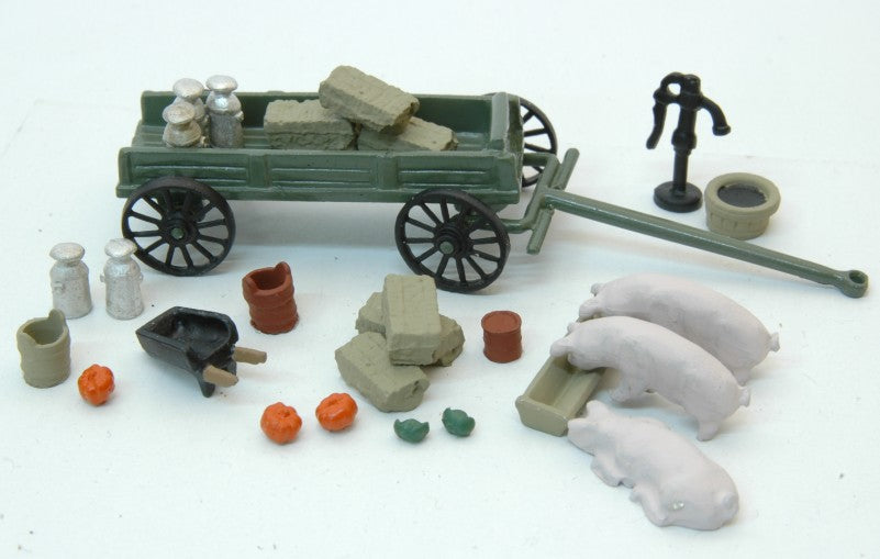 JL Innovative Design 339 HO Farmyard Detail Set (27)