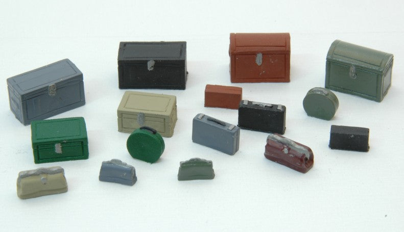 JL Innovative Design 345 HO Vintage Luggage & Truck Set (16)