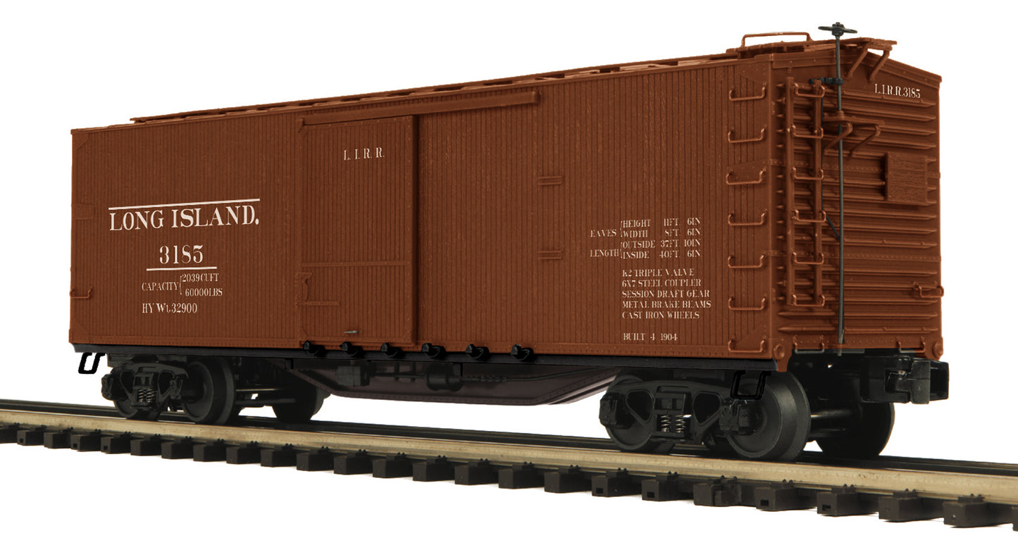 MTH 20-93725 O Long Island 40' USRA Double Sheathed Box Car #3185, 3188