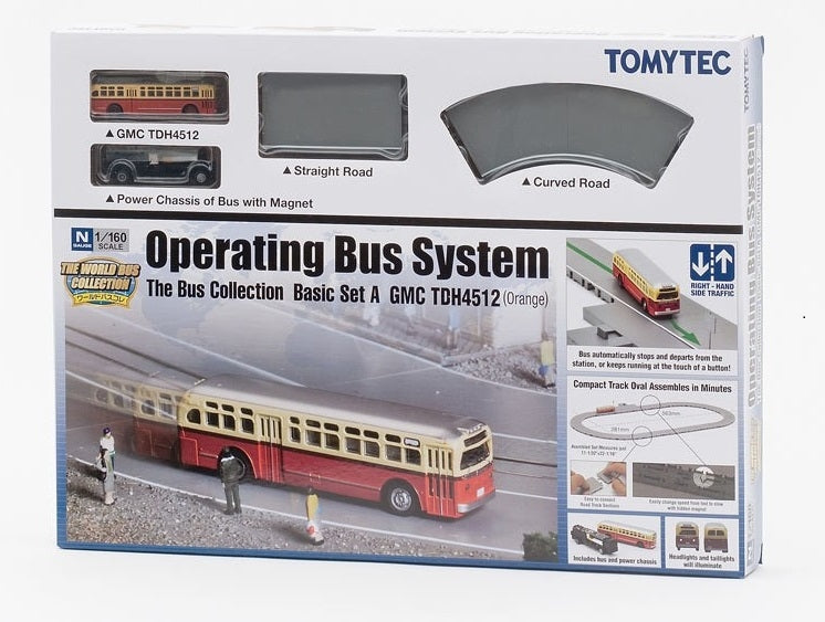 TomyTec 257998 N North American Operating Bus System Starter Set
