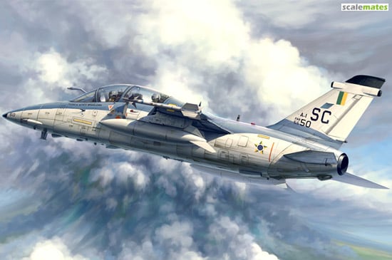 Hobby Boss Models 81744 1:48 Alenia-Embraer A-1B Trainer Military Plane Kit
