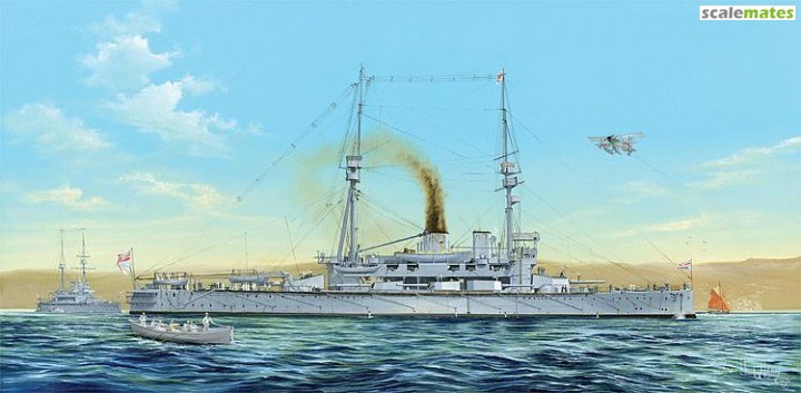 Hobby Boss Models 86509 1:350 HMS Agamemnon Battleship Plastic Model Kit