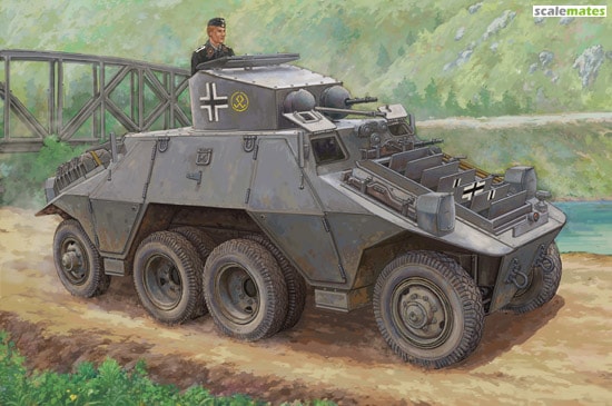 Hobby Boss s 83890 1:35 ADGZ-Steyr M35 Mittlere Panzerwagen Car Vehicle Kit
