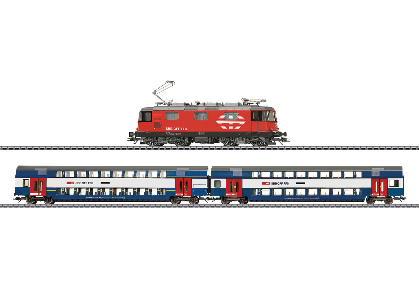 Marklin 29487 Zürich S-Bahn Digital HO Gauge Electric Starter Train Set