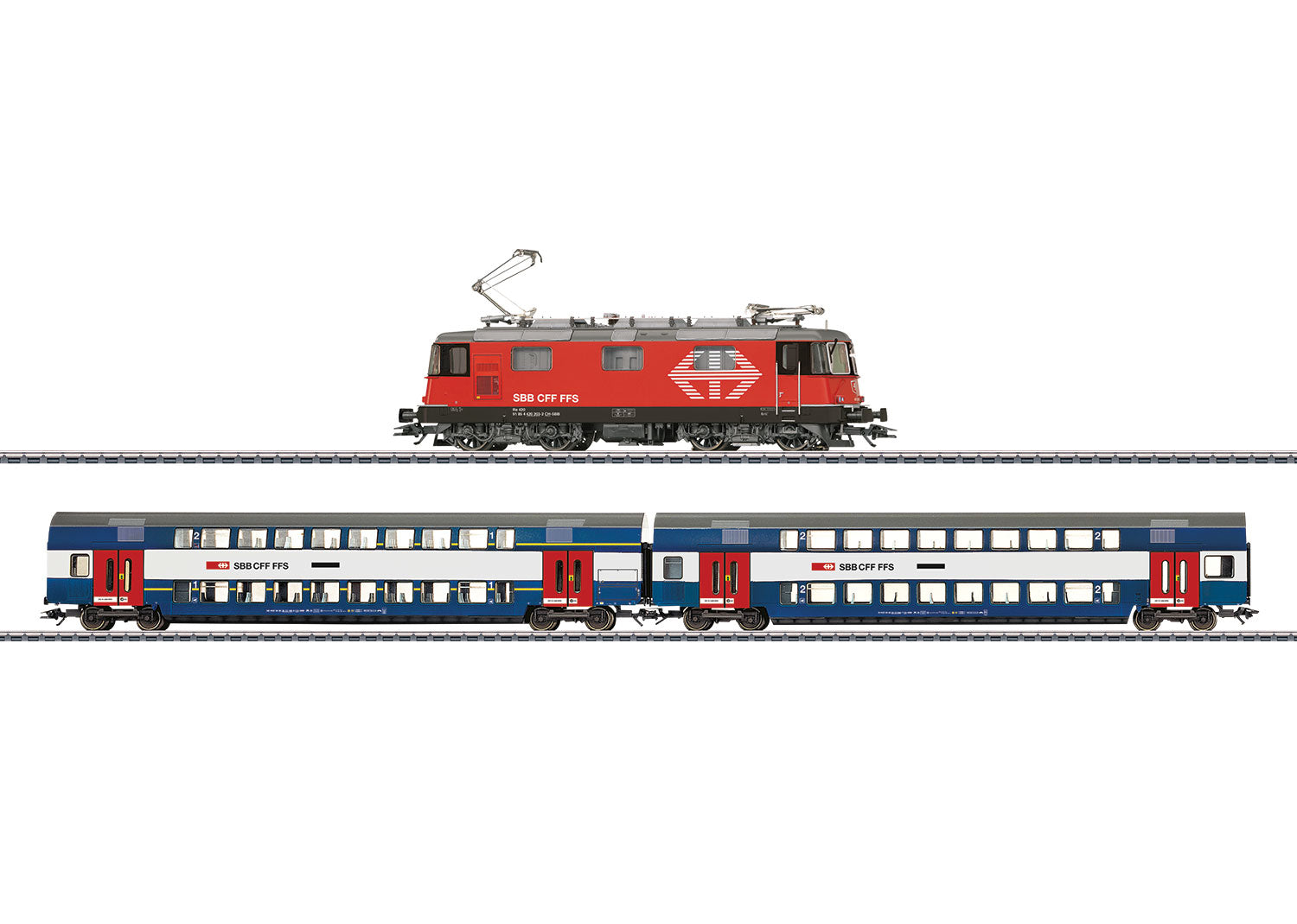Marklin 29487 Zürich S-Bahn Digital HO Gauge Electric Starter Train Set