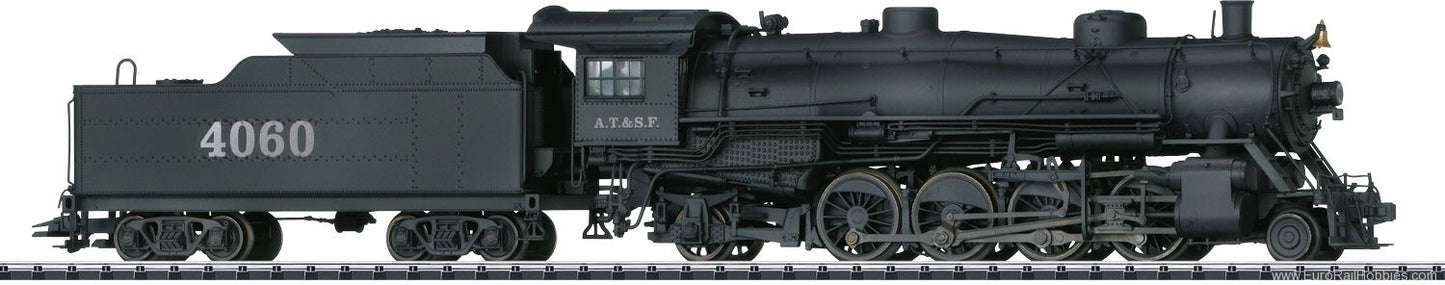 Trix 22591 HO Atchison, Topeka & Santa Fe Railway 2-8-2 Light Mikado Steam
