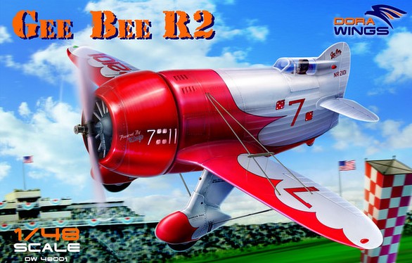 Dora Wings DW48001 1:48 Bee Gee R-2 Super Sportster Aircraft Plastic Model Kit