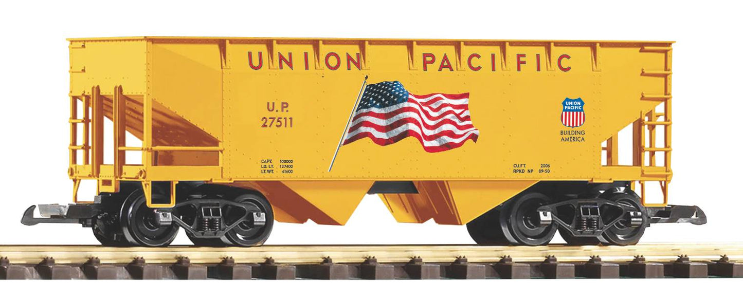 Piko 38954 G Union Pacific Flag Offset-Side Hopper #27511
