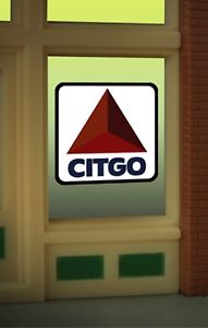 Miller Engineering 9075 HO/O Citgo Window Sign