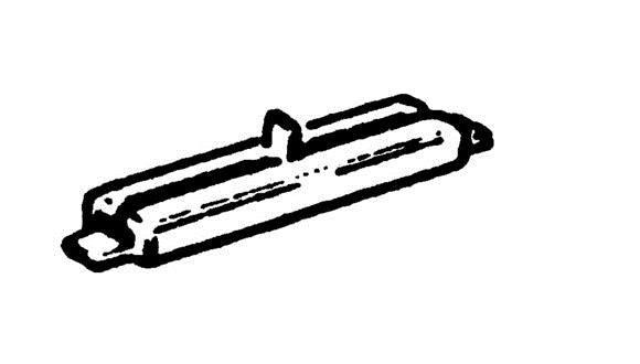 Fleischmann 22214 N Insulating Rail Joiners (app. 24 piecs per pack.)