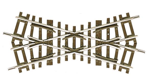 Roco 42498 HO K30 30° Crossover Crossing Track