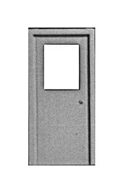 Pikestuff 541-1103 HO Personnel Door w/ Window (Pack of 3)