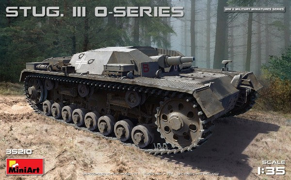 MiniArt 35210 1:35 Stug III O-Series Military Tank Model Kit