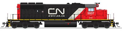 Broadway Limited 5367 HO Canadian National Diesel Loco Paragon3 #5937 DC And DCC