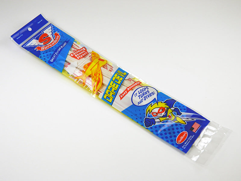 Guillows 41 DareDevil Balsa Glider Aircraft Plane Model Kit