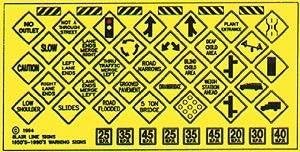 Blair Line 210 O Warning Signs No. 4 Kit