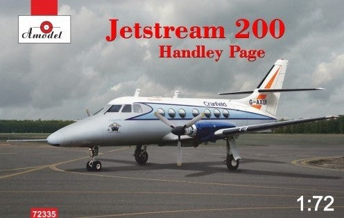A Model from Russia 72335 1:72 Handley Page Jetstream 200 Passenger Plane Kit