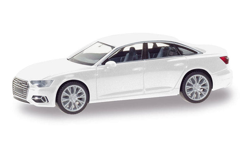 Herpa 420297W HO Audi A6 Sedan in Ibis White