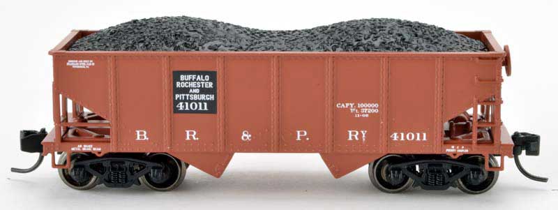 Bowser 37854 N Buffalo Rochester and Pittsburgh GLa 2-Bay Hopper #41007