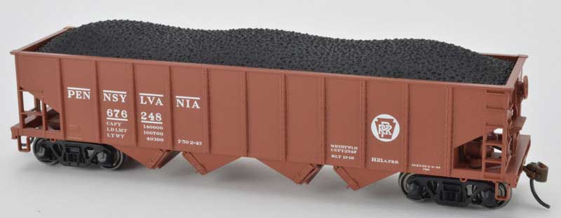 Bowser 60249 HO Pennsylvania Railroad Circle Key H21 Hopper Car Kit #676248