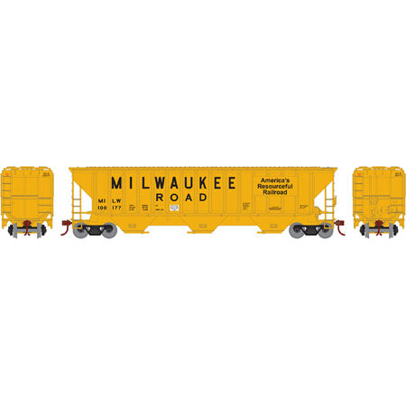 Athearn 15552 HO Milwaukee PS 4740 Covered Hopper Ready-To-Run #100177