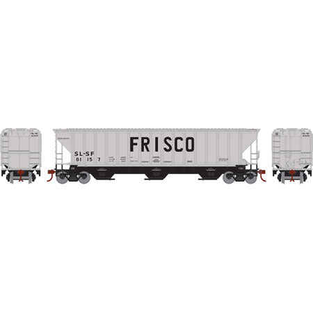 Athearn 15559 HO Frisco PS 4740 Covered Hopper Ready-To-Run #81157