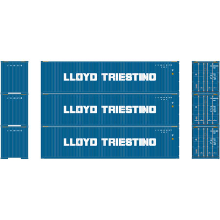 Athearn 29184 HO Lloyd 40' Corrugated Container Ready-To-Run #1 (3)