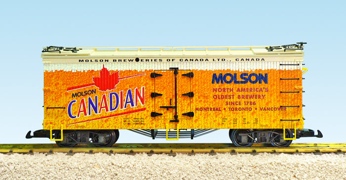 USA Trains R16466 G Molsen Canadian Beer Refrigerator Car